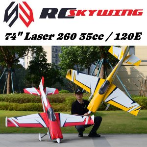 74" Laser 260 35cc/120E 1.85M